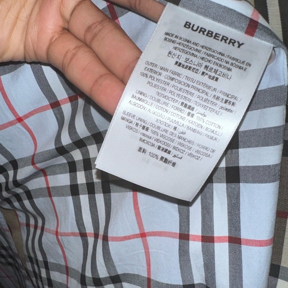 BRAND NEW Burberry Car Coat - Picture 6 of 6